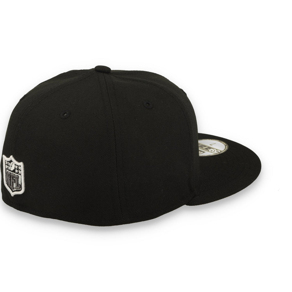 Dallas Cowboys New Era 59FIFTY Fitted Hat - Black product image 7, provided for visual reference and product detail review