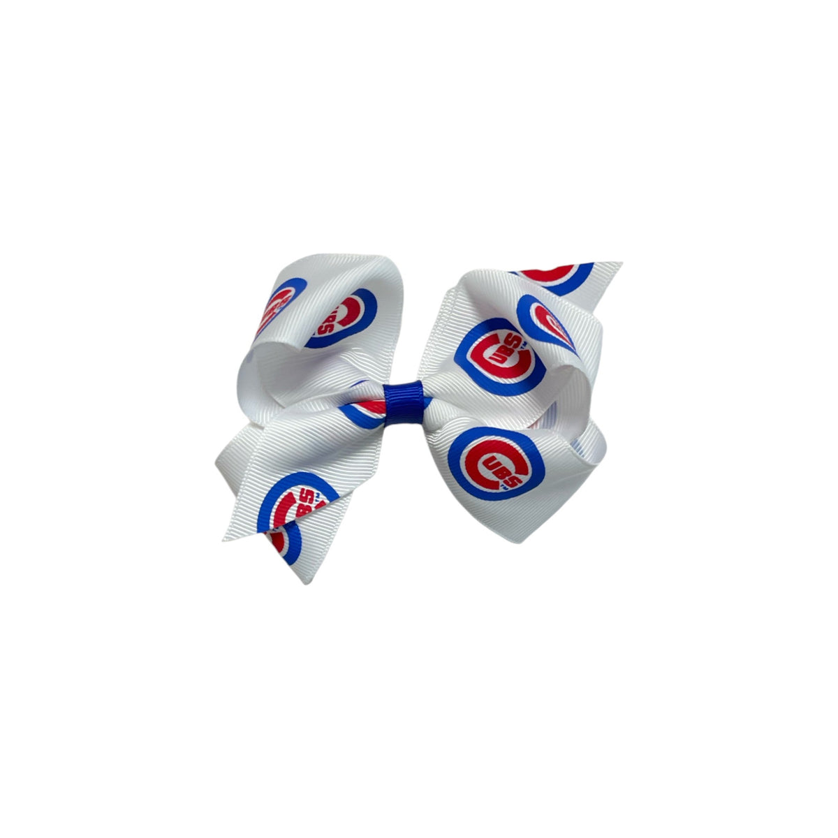 Chicago Cubs Junior Hair Bow product image 1, provided for visual reference and product detail review