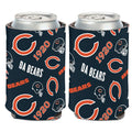 Chicago Bears Scatter Print All Over Can Cooler product image 1, provided for visual reference and product detail review