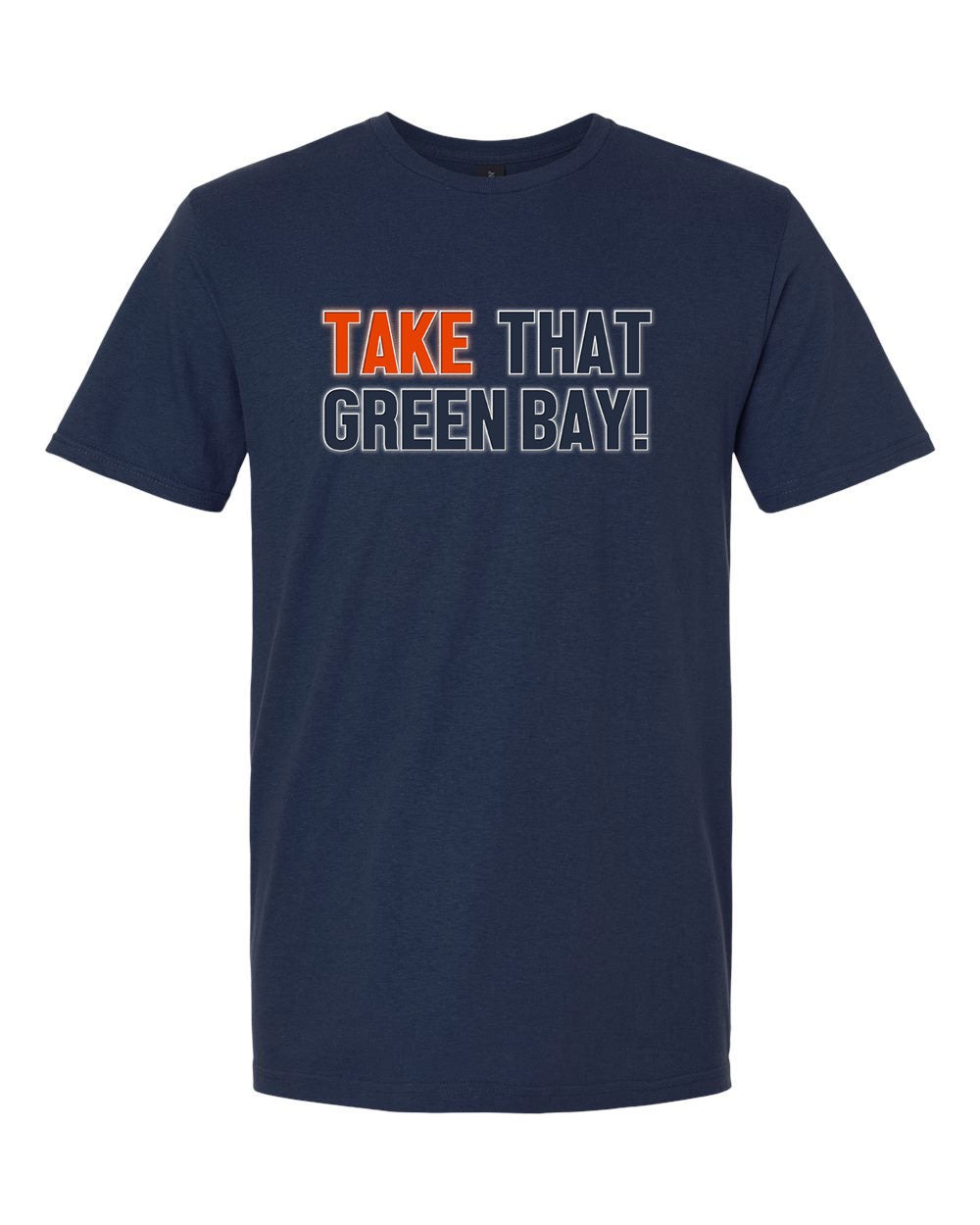 David Kaplan Take That Green Bay! REKAP Navy T-Shirt product image 4, provided for visual reference and product detail review