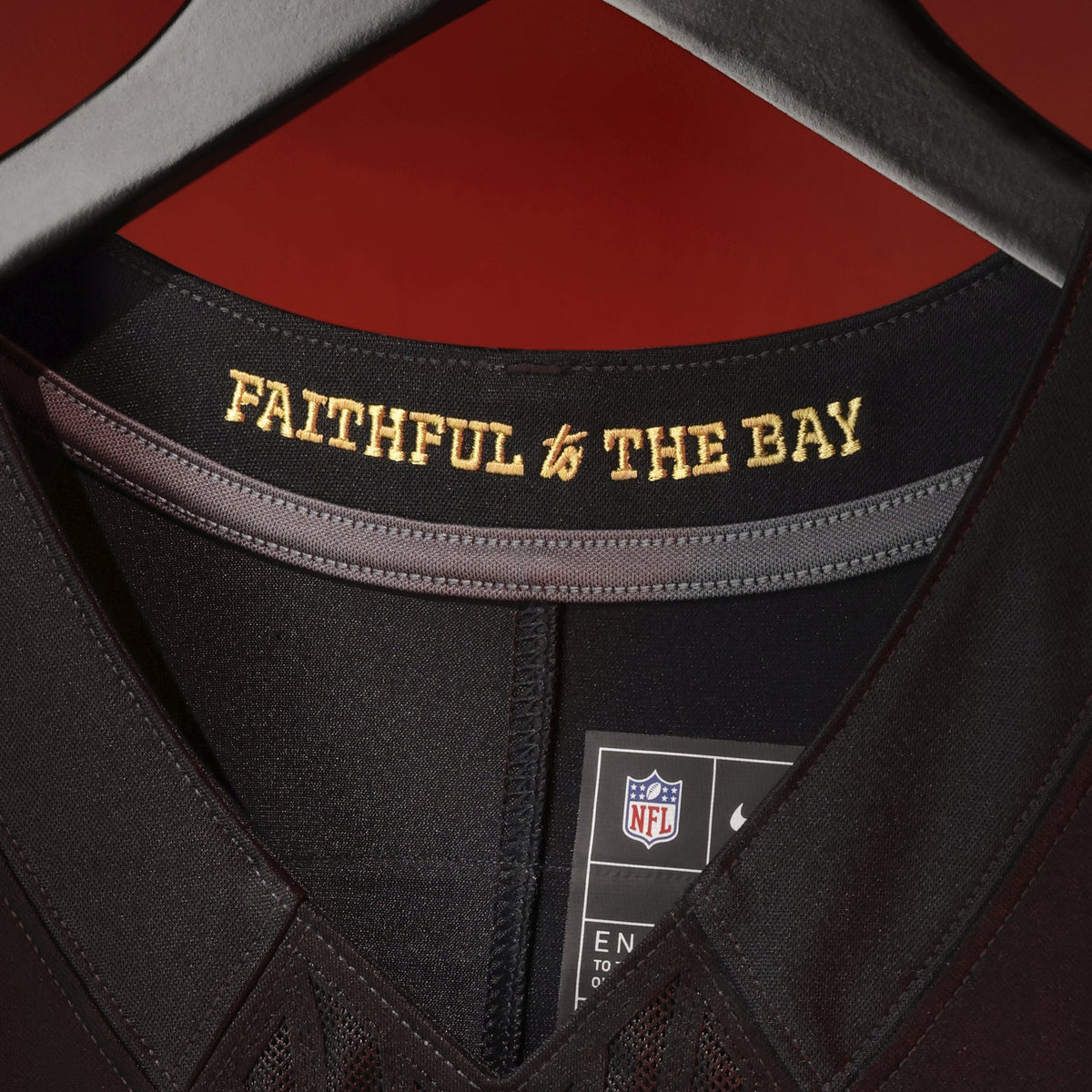Nike Men San Francisco 49ers Nick Bosa #97 Rivalries Limited Jersey - Black product image 4, provided for visual reference