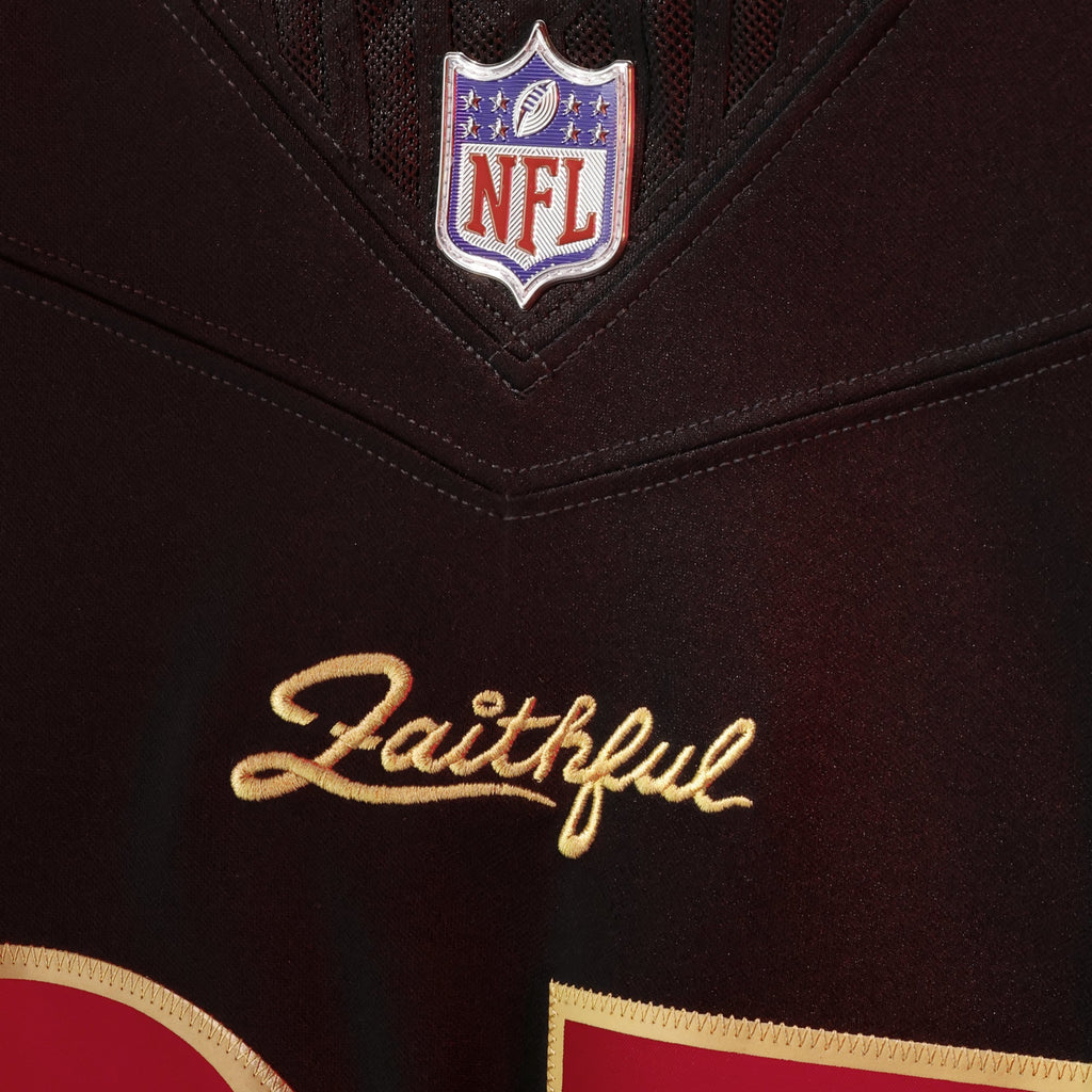 Nike Men San Francisco 49ers Nick Bosa #97 Rivalries Limited Jersey - Black product image 5, provided for visual reference
