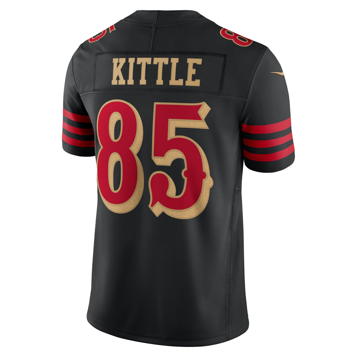 Nike Men San Francisco 49ers George Kittle #85 Rivalries Limited Jersey - Black product image 2, provided for visual