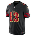 Nike Men San Francisco 49ers Brock Purdy #13 Rivalries Limited Jersey - Black product image 1, provided for visual reference