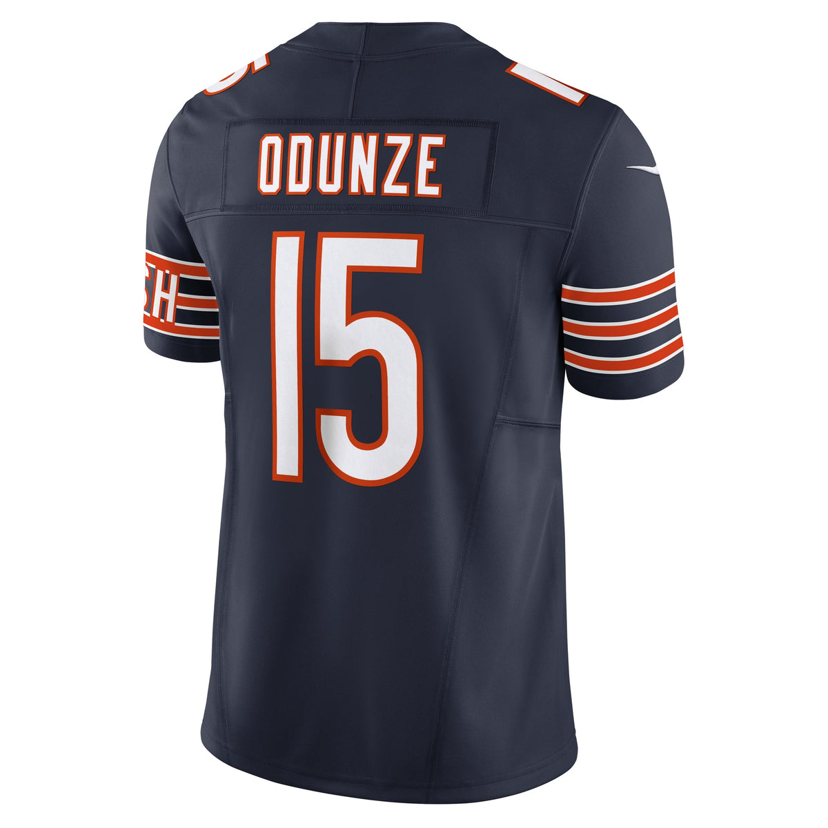 Rome Odunze Chicago Bears Nike Navy Limited Jersey product image 3, provided for visual reference and product detail review