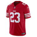 Nike Men San Francisco 49ers McCaffrey #23 Limited Jersey–Gym Red product image 1, provided for visual reference and product