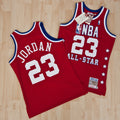 NBA All-Star East Mitchell & Ness Michael Jordan 1989 Authentic Jersey - Red - Men product image 1, provided for visual