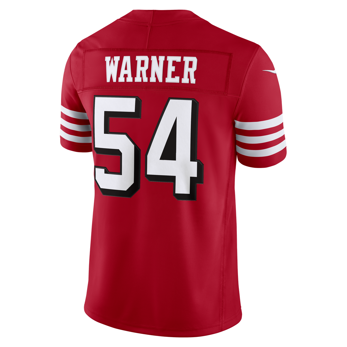 Nike San Francisco 49ers Fred Warner (#54) Limited Jersey- Gym Red product image 2, provided for visual reference and