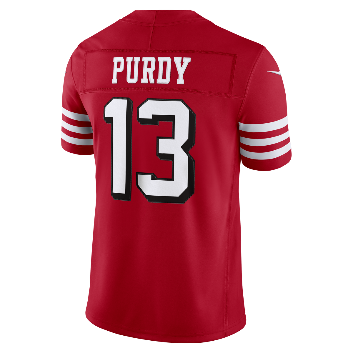 Nike San Francisco 49ers Brock Purdy (#13) Limited Jersey- Gym Red product image 2, provided for visual reference and