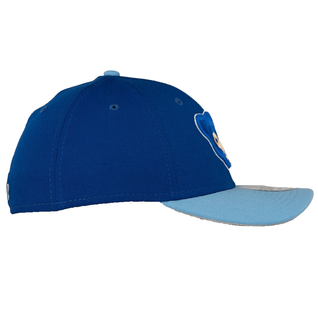 Chicago Cubs Royal/Columbia New Era 39THIRTY Flex Fit Hat product image 4, provided for visual reference and product detail
