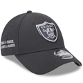 New Era Las Vegas Raiders 2024 NFL Draft On Stage 9FORTY Stretch-Snap Hat product image 1, provided for visual reference and