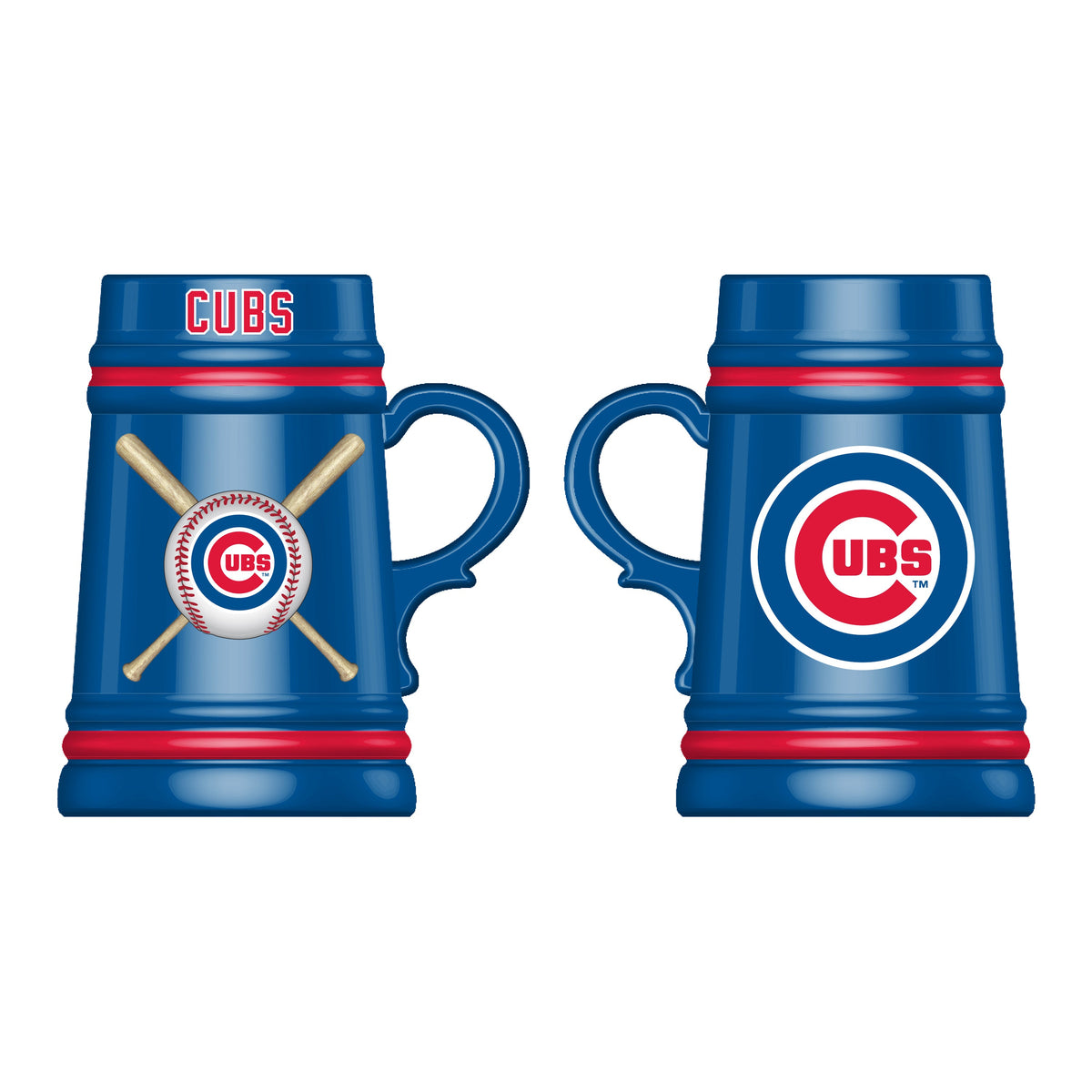 Chicago Cubs Ceramic 24oz. Stein Cup product image 1, provided for visual reference and product detail review