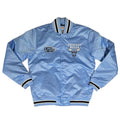 Chicago Bulls MN Light Blue Throw Down Jacket product image 1, provided for visual reference and product detail review