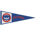 Chicago Cubs Cooperstown 13"x32" Wool Pennant product image 1, provided for visual reference and product detail review