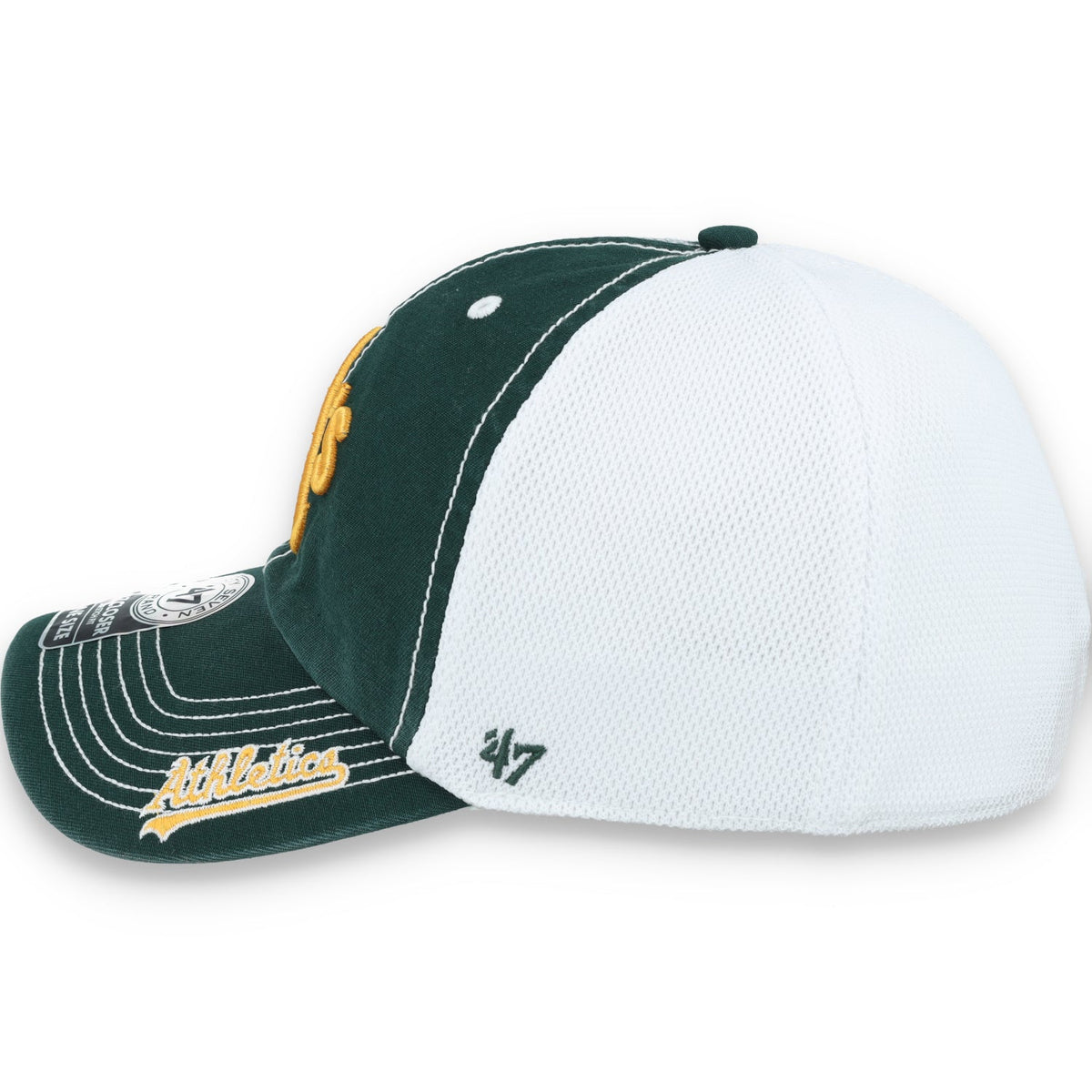 '47 Brand Oakland Athletics Riply Stretch Fit product image 4, provided for visual reference and product detail review