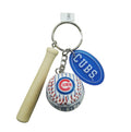 Chicago Cubs Baseball Keychain product image 1, provided for visual reference and product detail review