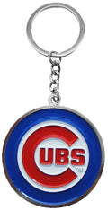 Chicago Cubs 3MM Silver Keychain product image 1, provided for visual reference and product detail review