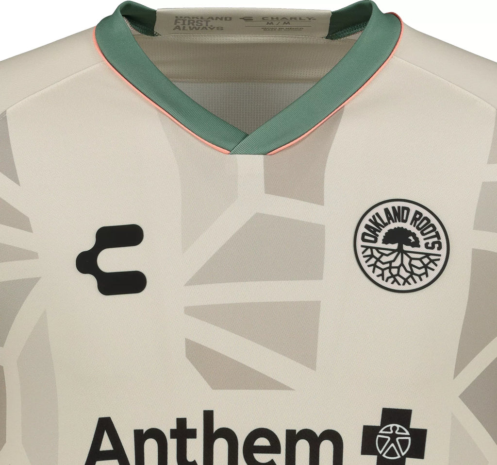 Charly Oakland Roots 2024 Away Authentic Jersey product image 3, provided for visual reference and product detail review