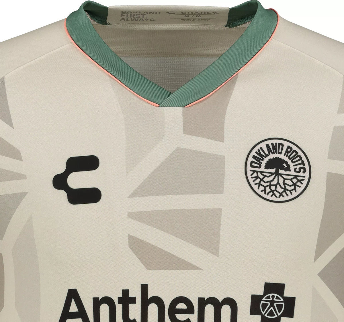 Charly Oakland Roots 2024 Away Authentic Jersey product image 3, provided for visual reference and product detail review