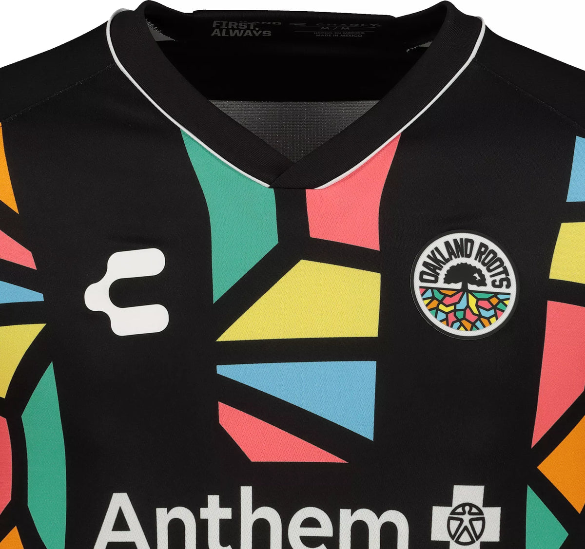 Charly Oakland Roots 2024 Home Authentic Jersey product image 2, provided for visual reference and product detail review