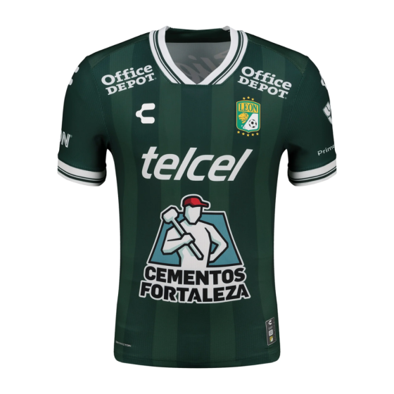Charly Club Leon 2025/26 Men Home Jersey product image 1, provided for visual reference and product detail review