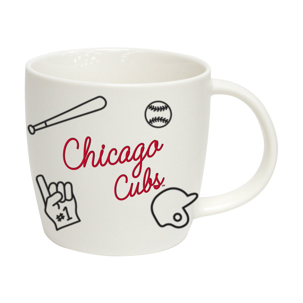 Chicago Cubs 18oz. Playmaker Coffee Mug product image 1, provided for visual reference and product detail review