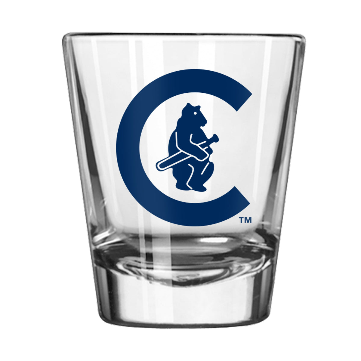 Chicago Cubs 1914 Vintage Logo Shot Glass product image 1, provided for visual reference and product detail review