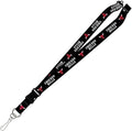 Chicago Bulls Black Lanyard product image 1, provided for visual reference and product detail review