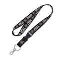 Chicago Cubs Blackout 1" Detachable Lanyard product image 1, provided for visual reference and product detail review
