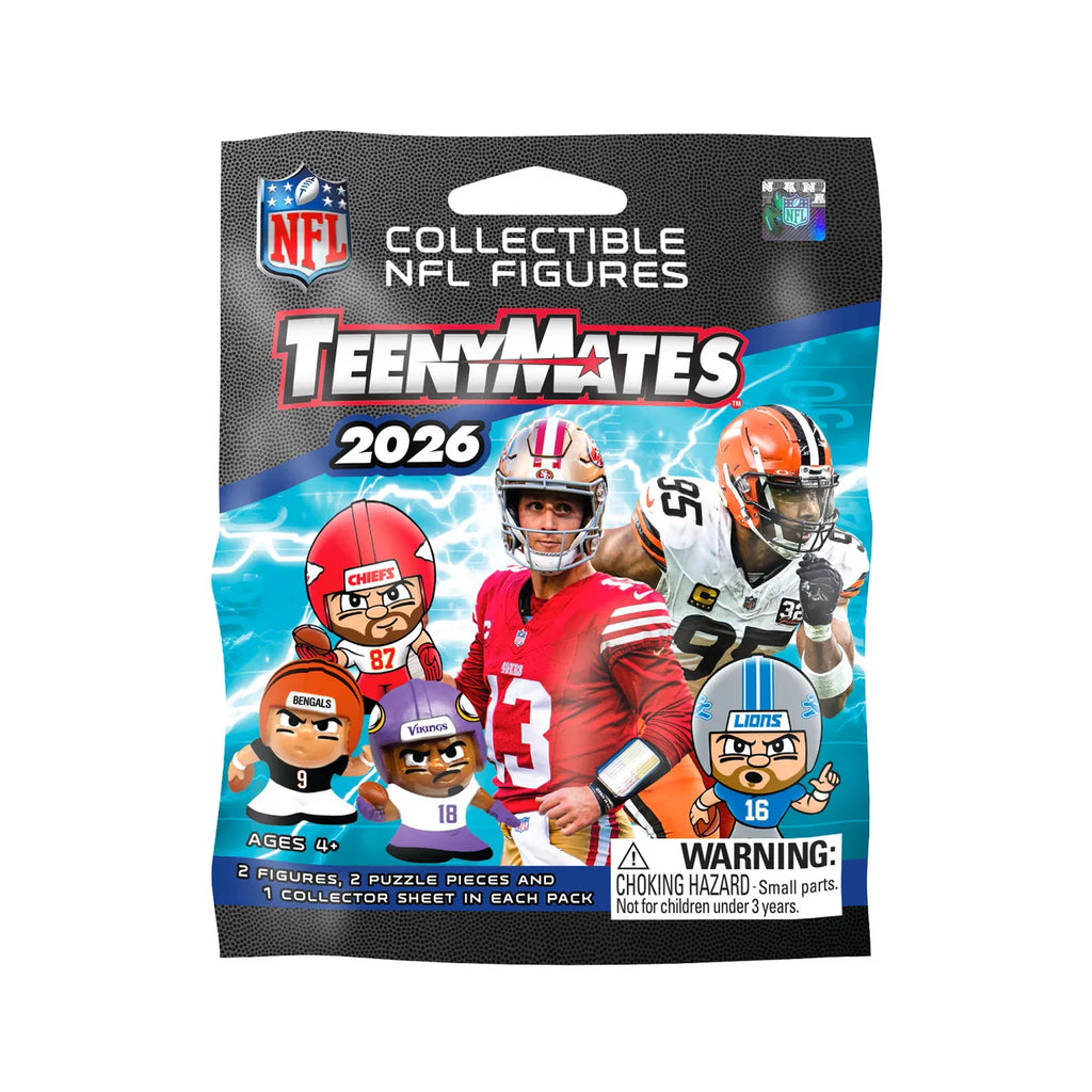 NFL TeenyMates 2026 Series 14 Figurines Blind Pack-1 product image 4, provided for visual reference and product detail review