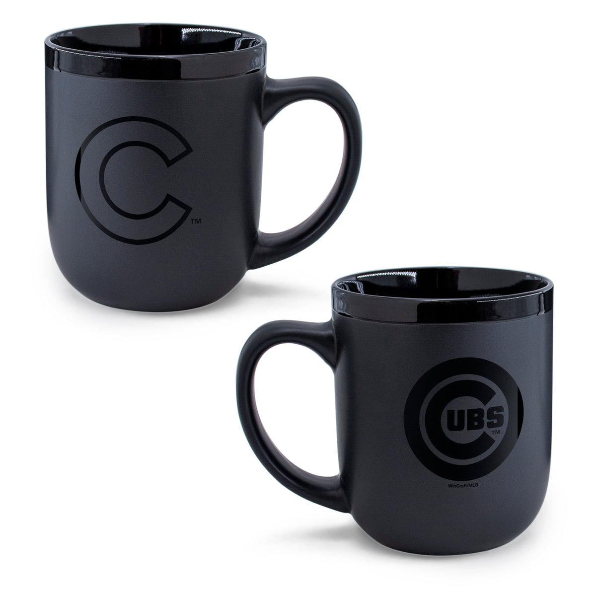 Chicago Cubs Black 17oz. Coffee Mug product image 1, provided for visual reference and product detail review