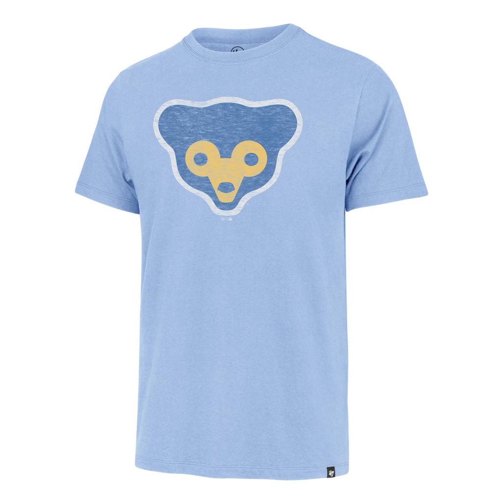 Chicago Cubs Columbia Gulf Blue Franklin T-Shirt product image 1, provided for visual reference and product detail review
