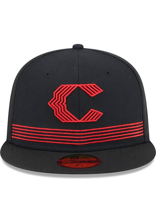 New Era Cincinnati Reds City Connect 59fifty Fitted Hat-Black product image 2, provided for visual reference and product