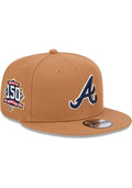 New Era Atlanta Braves Color Pack 9FIFTY Snapback Hat-Light Bronze product image 1, provided for visual reference and