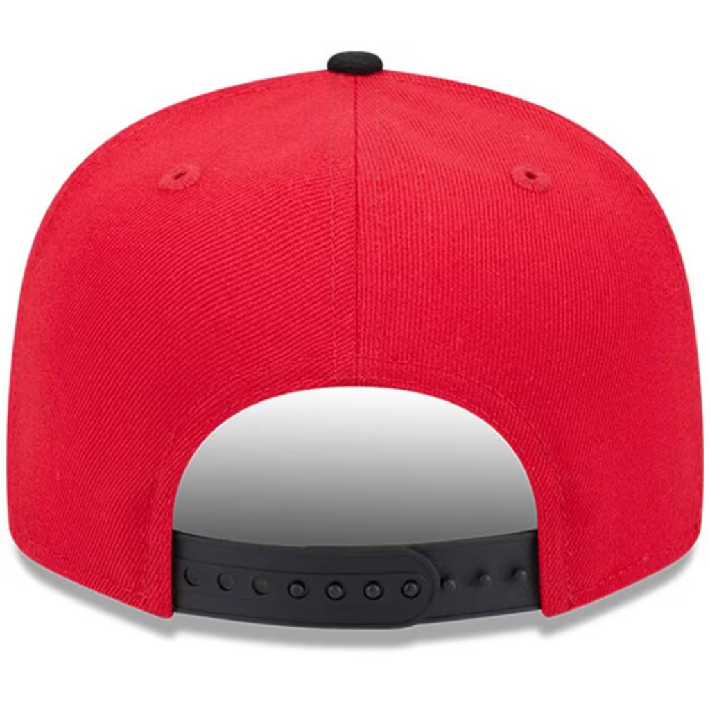 New Era Youth Kansas City Chiefs Evergreen 9FIFTY Snapback Hat 2Tone - Red/Black product image 4, provided for visual