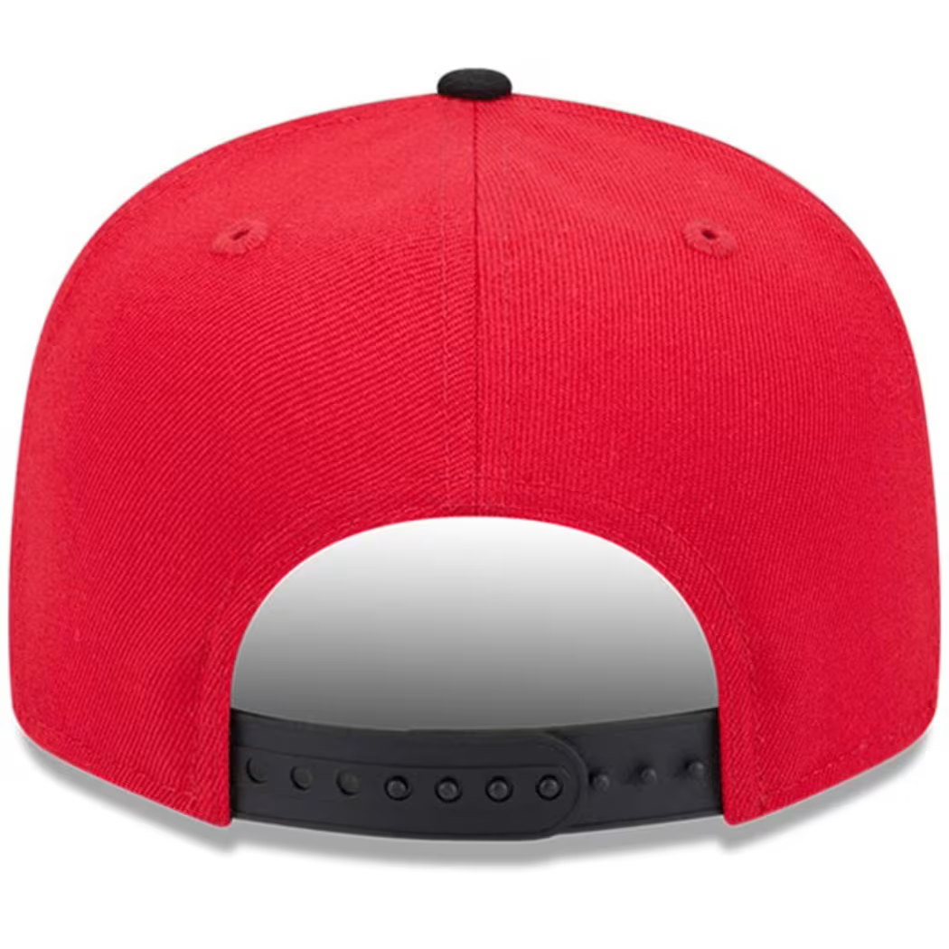 New Era Youth Kansas City Chiefs Evergreen 9FIFTY Snapback Hat 2Tone - Red/Black product image 4, provided for visual