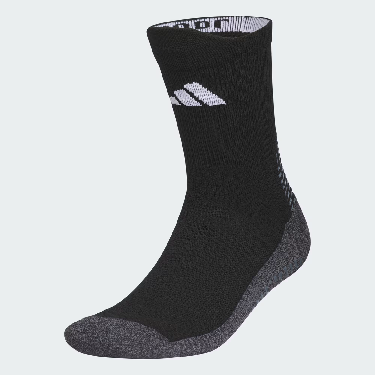 Adidas 5 Star Grip Crew Sock-Black product image 2, provided for visual reference and product detail review