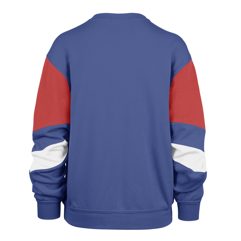 Chicago Cubs Women '47 Double Header Nova Dorset Park Crew Sweatshirt product image 2, provided for visual reference and