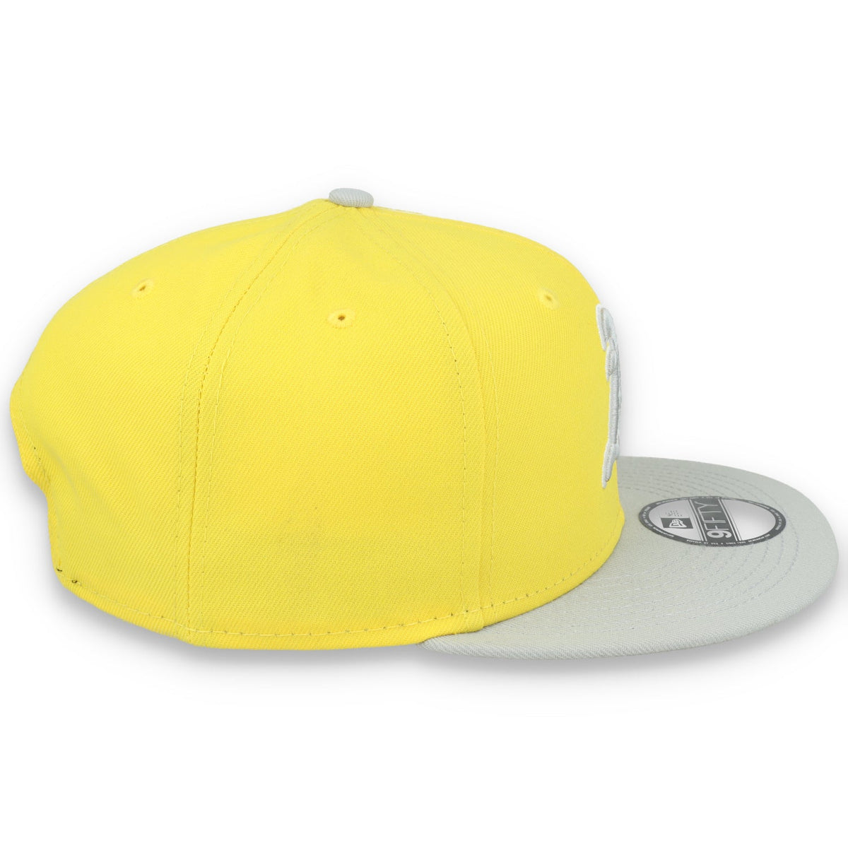 New Era Oakland Athletics 2-Tone Color Pack 9FIFTY Snapback Hat- Yellow/Grey product image 5, provided for visual reference