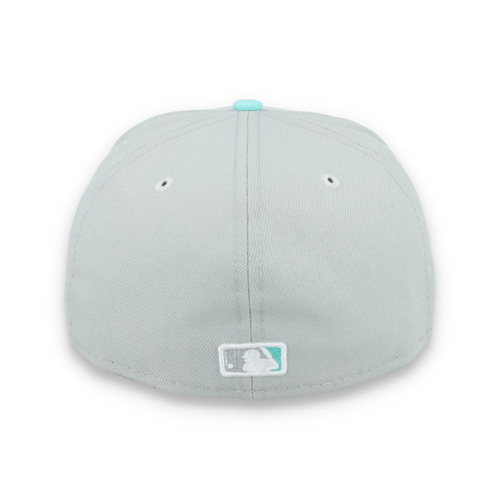 New Era Washington Nationals 2-Tone Color Pack 59FIFTY Fitted Hat-Gray/Turquoise product image 6, provided for visual
