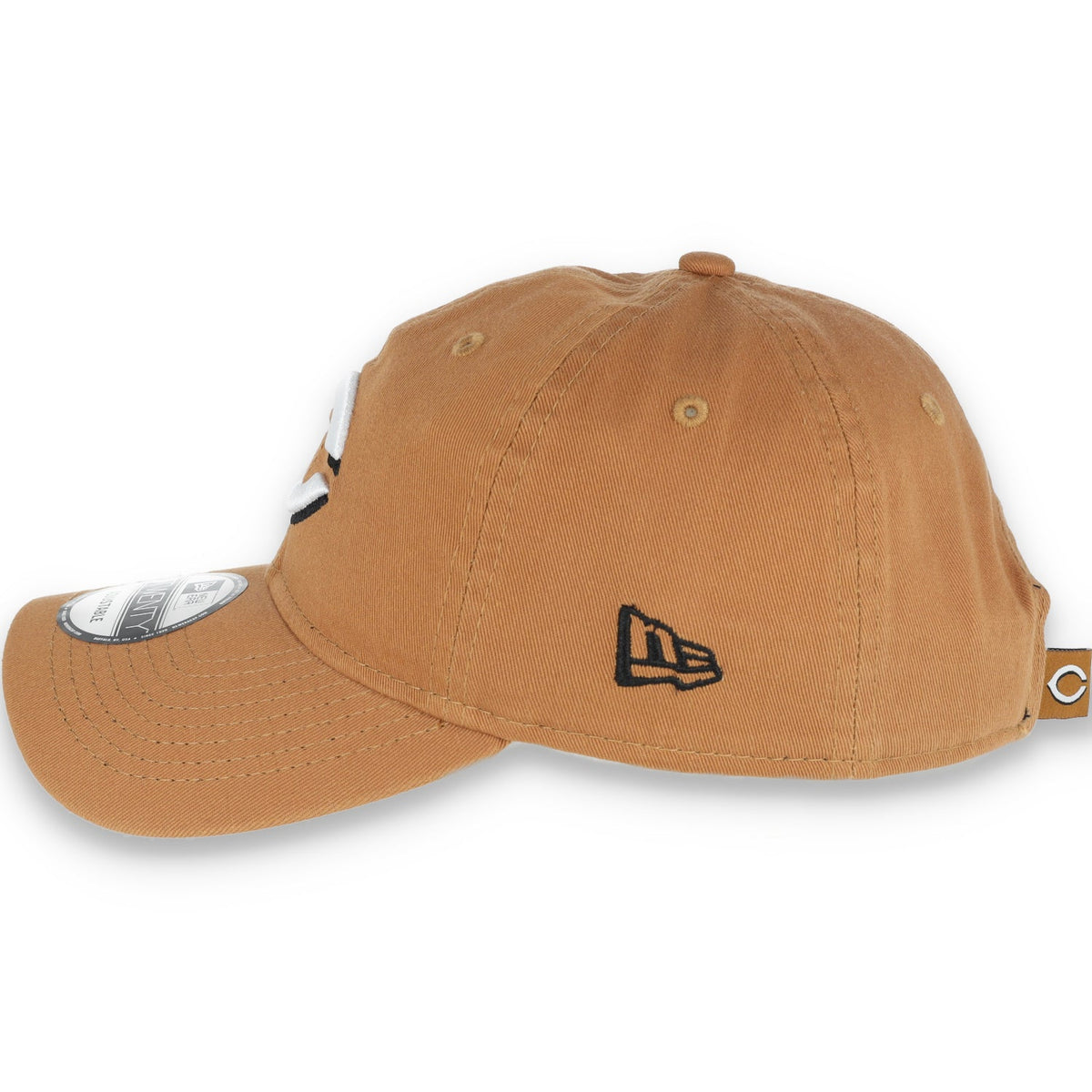 New Era Cincinnati Reds Core Classic 2.0 9TWENTY Adjustable Hat-Khaki product image 4, provided for visual reference and