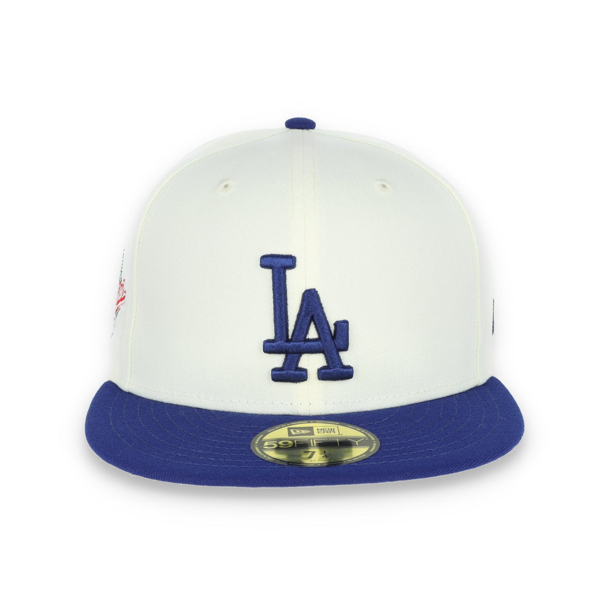 New Era Los Angeles Dodgers 1988 World Series Side Patch Throwback White 59FIFTY Fitted product image 2, provided for visual