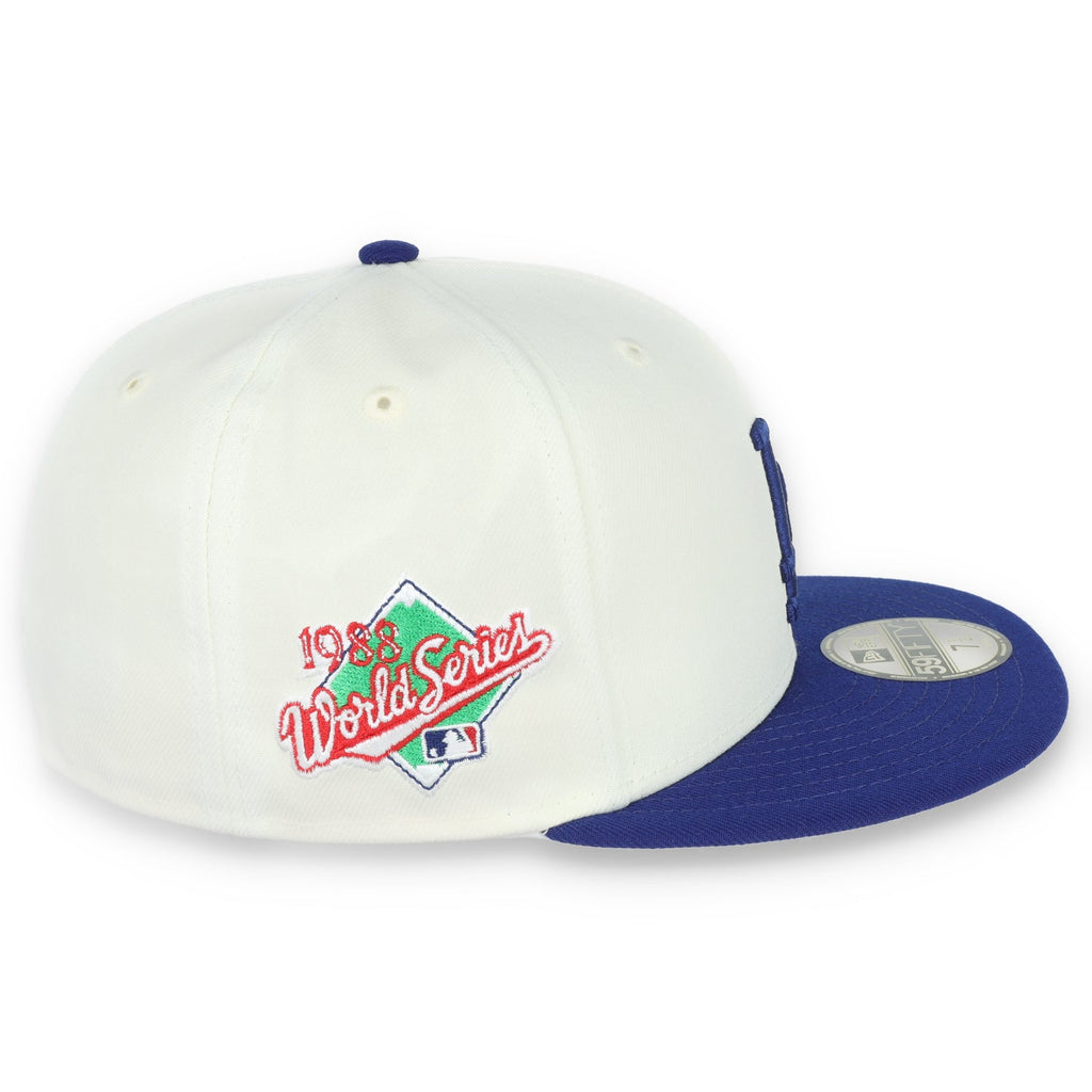 New Era Los Angeles Dodgers 1988 World Series Side Patch Throwback White 59FIFTY Fitted product image 6, provided for visual