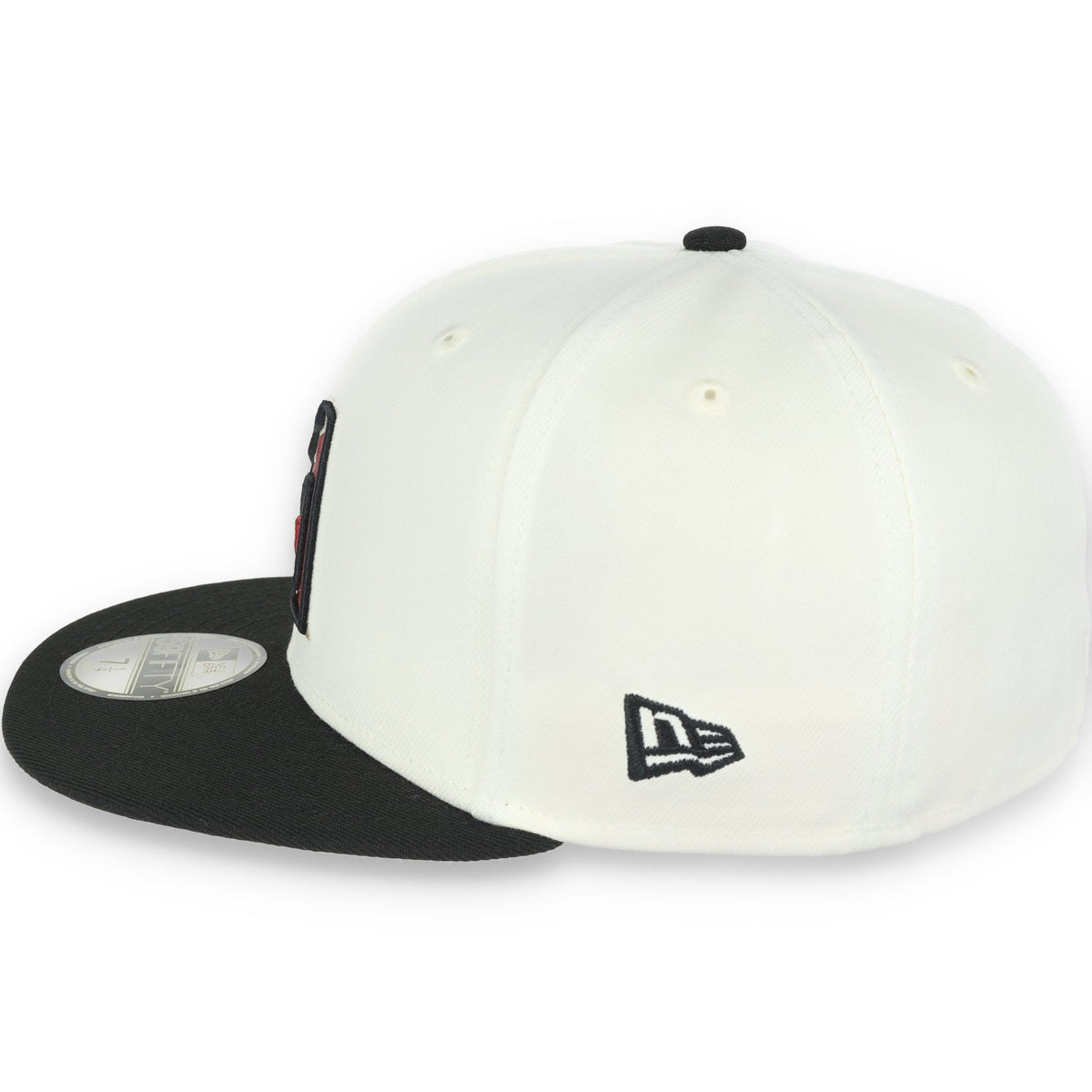 New Era Arizona Diamondback Throwback 2001 World Series Side Patch 59FIFTY Fitted Ivory Hat product image 4, provided for
