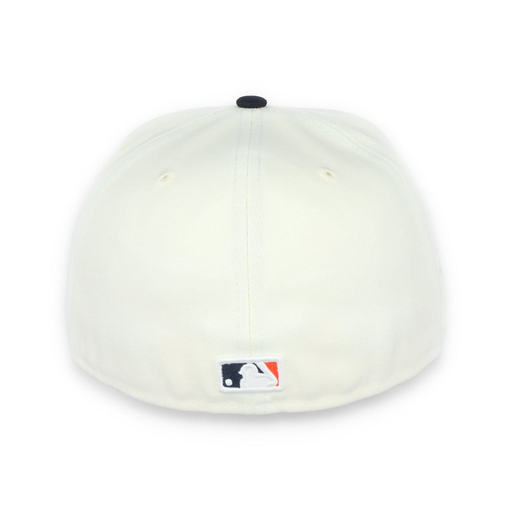 New Era Houston Astros Throwback 2017 World Series Patch 59FIFTY Fitted Ivory Hat product image 5, provided for visual