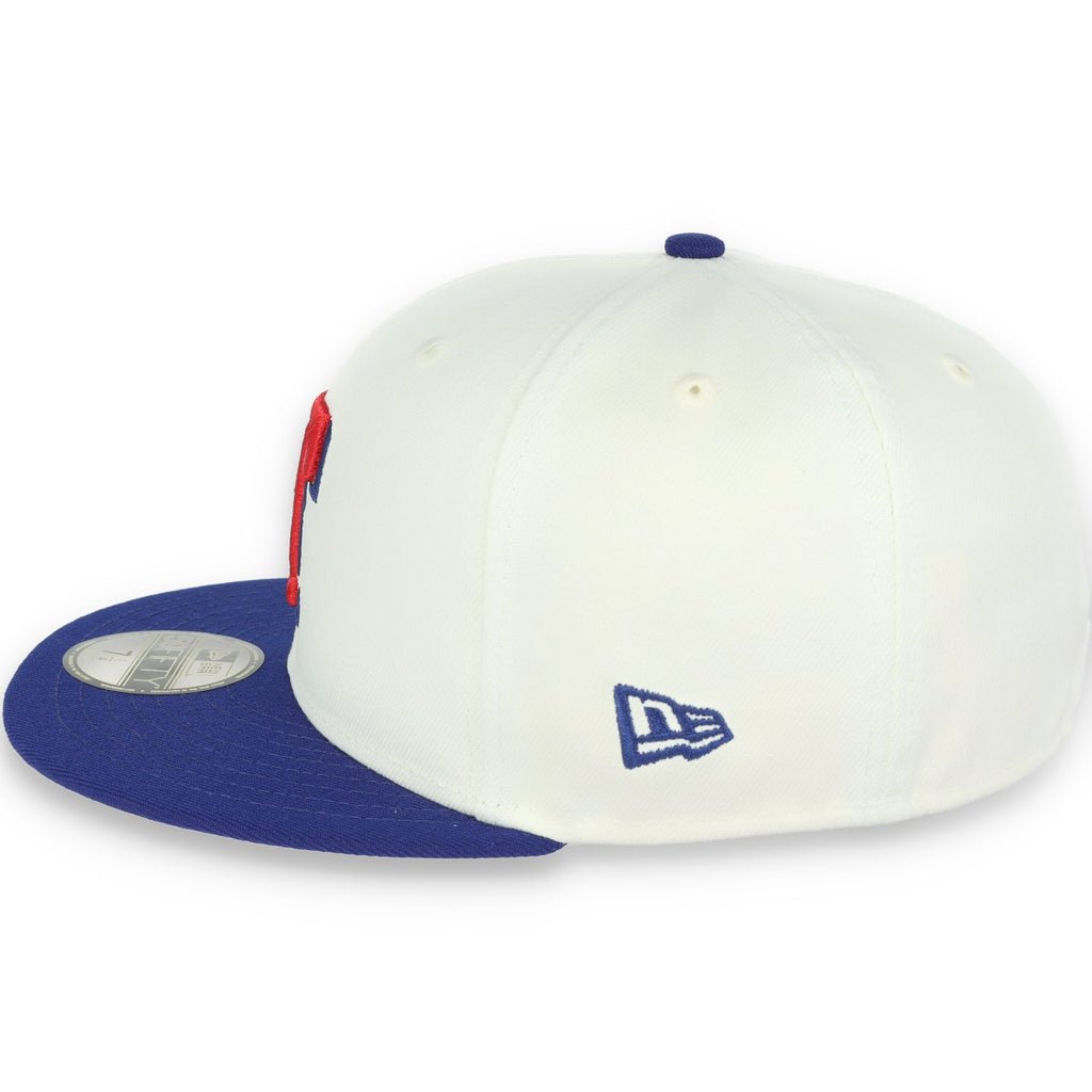 New Era Texas Rangers Throwback 2010 World Series Side Patch 59FIFTY Fitted Ivory Hat product image 5, provided for visual