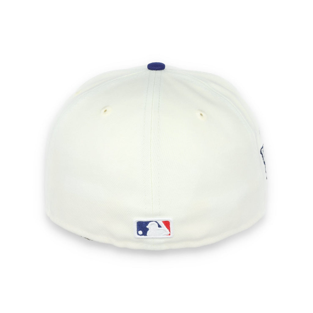 New Era Texas Rangers Throwback 2010 World Series Side Patch 59FIFTY Fitted Ivory Hat product image 6, provided for visual