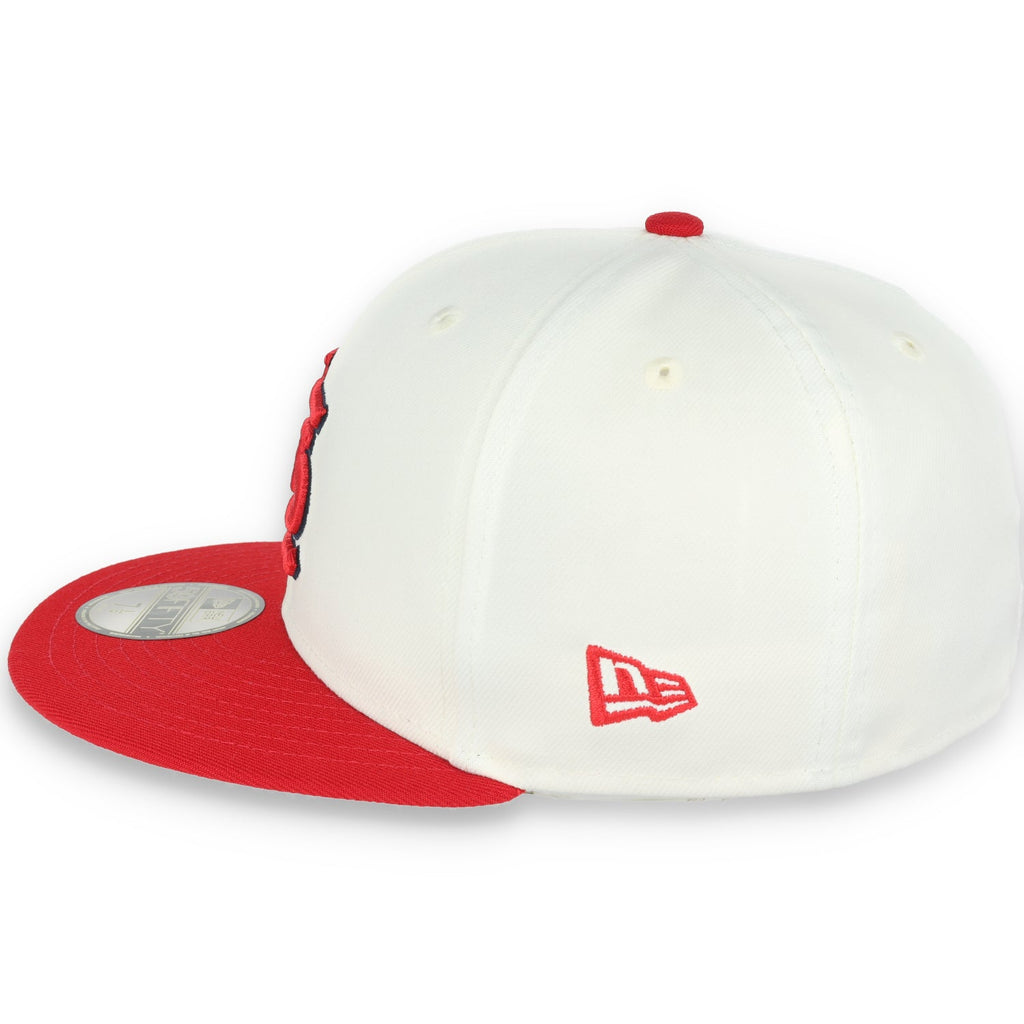 New Era St Louis Cardinals Throwback 2011 World Series Patch 59FIFTY Fitted Ivory Hat product image 4, provided for visual