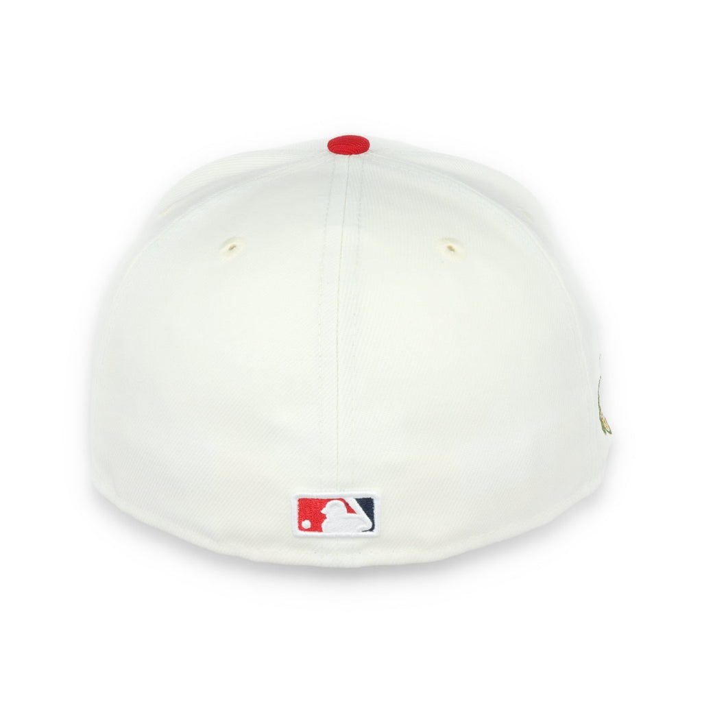 New Era St Louis Cardinals Throwback 2011 World Series Patch 59FIFTY Fitted Ivory Hat product image 5, provided for visual