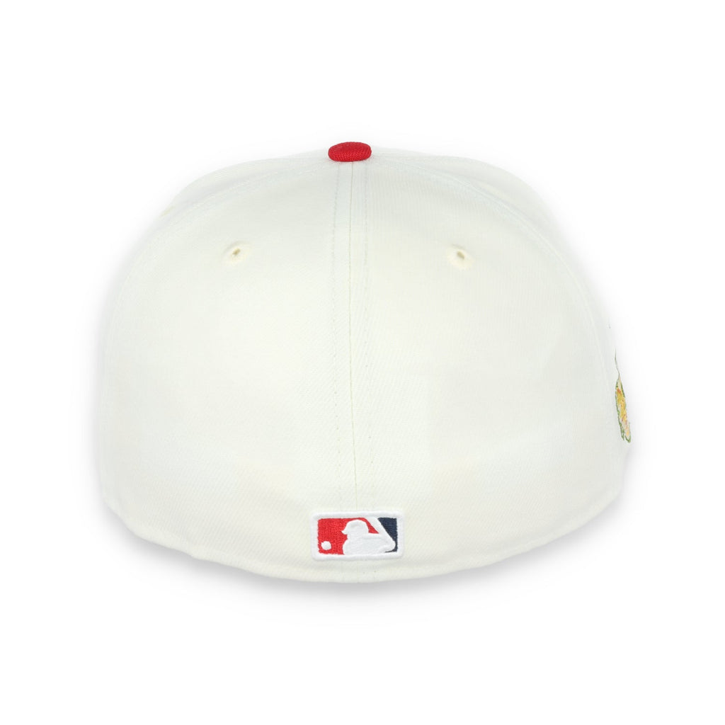New Era St Louis Cardinals Throwback 2011 World Series Patch 59FIFTY Fitted Ivory Hat product image 5, provided for visual